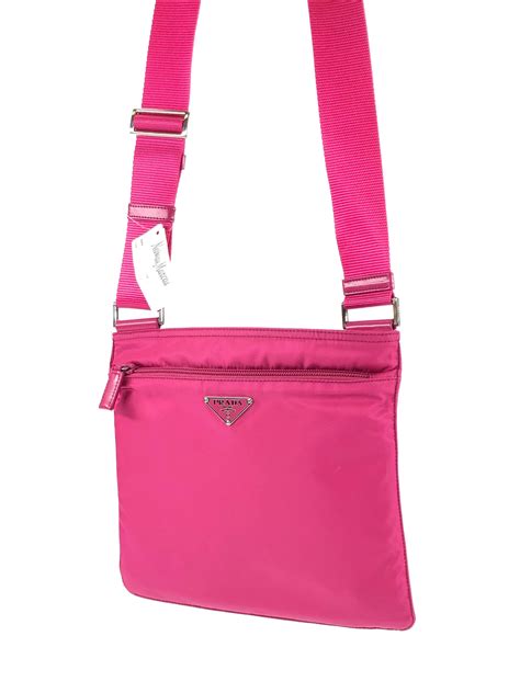 pink prada crossbody side bag|Prada crossbody bags men's.